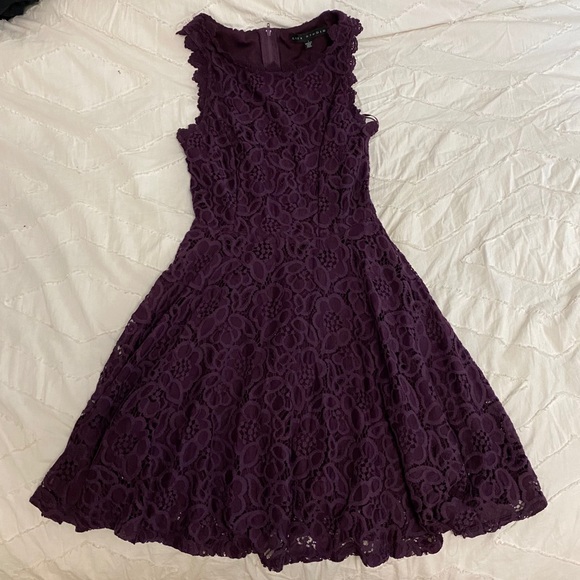 City Studio Dresses & Skirts - Plum, floral, formal dress